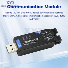 USB to IC2 IIC/TTL Serial Port UART Communication Module Flashing Downloader