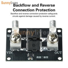 40A65A 100A No voltage limit Anti-backflow Ideal Diode Module for solar charging