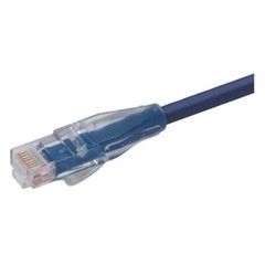TRD815BL-3, LCOM, Shielded Cat 6 Cable, RJ45 / RJ45 PVC Jacket, Blue 20.0 ft