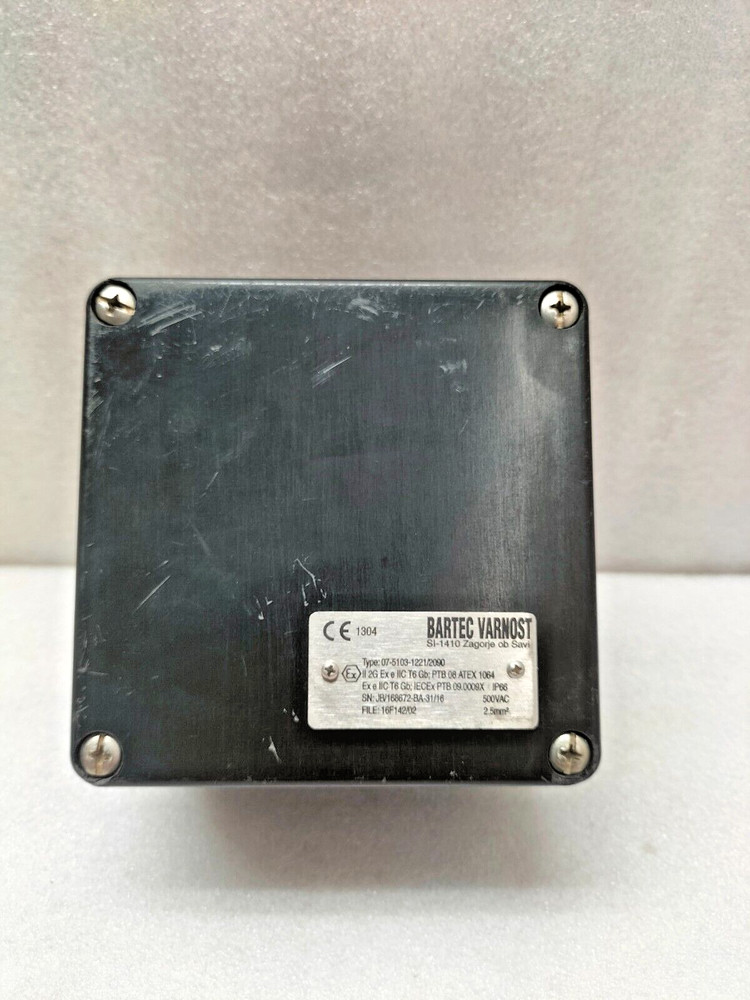 BARTEC VARNOST 07-5103-1221/2090 EXPLOSION PROOF DISTRIBUTION BOX