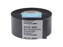 5 Rolls SCF900 Black Color Thermal transfer ribbons 30mm*100m for coding machine