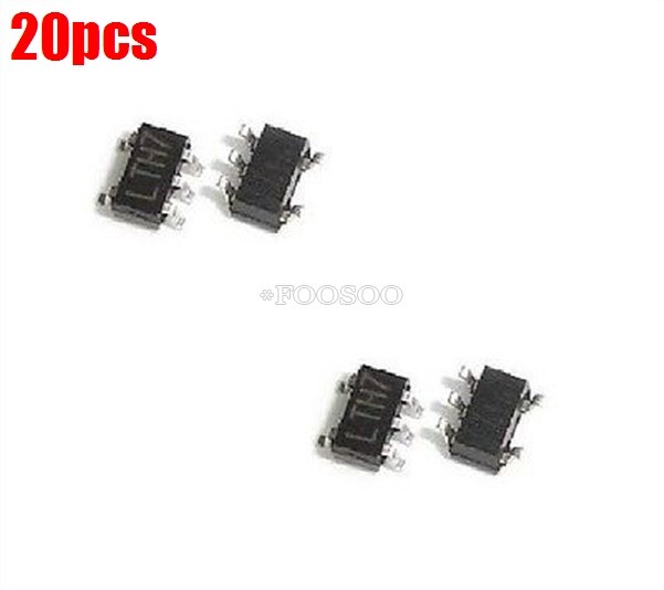 20Pcs Ltinear LTC4054LES5-4.2 SOT-23 150Ma Standalone Linear vm