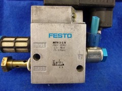 Festo Solenoid Valve / 7802 / MFH-3-1/8 / incl. Solenoid / 1.5…8bar