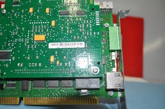 KUKA/LP ELECTRONIK PCB BOARD 00-108-766 0018 WITH DSE-IBS C33_1.20 BOARD