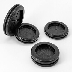 Closed Blanking Grommet Rubber Double-sided Blind Protective Gromet Bungs Plugs
