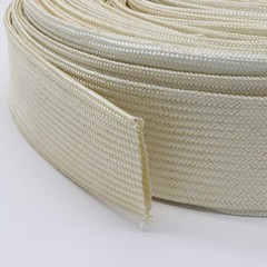 White/Black 600°C HIGH TEMP Fiberglass Sleeving Wire Cable Insulation Tube