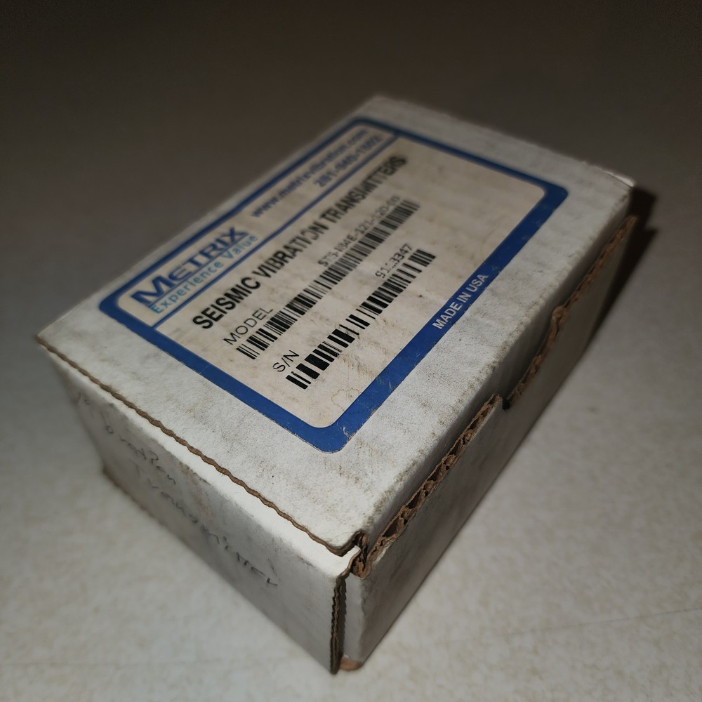 METRIX VIBRATION ST5484E-121-120-00 ST5484E12112000 Seismic Vibration Transducer
