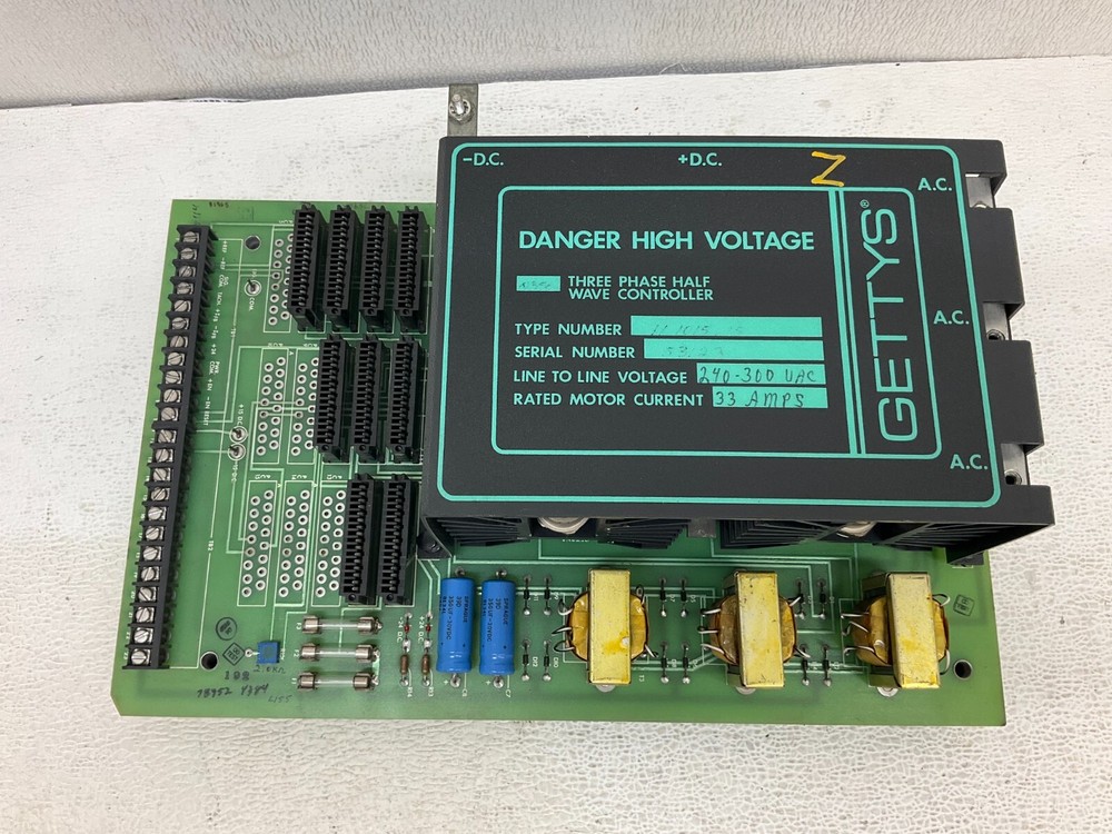 Gettys 11-1015-105 Three Phase Wave Controller Rev. D 111015105