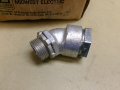 Midwest LT-10045, 1″, 45° Connectors, Box of 10