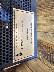 Energy Concepts Inc. Fluid Control Panel Model 27600