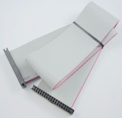 1Pcs 2mm Pitch 2×17 Pin 34 Pin 34 Wire IDC Flat Ribbon Cable Length 80CM