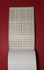 VTG Ideal 44-102 Wire Marker Booklet Legend A-Z 0-15 ,+,-/ USA Partially Used
