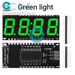 0.56-inch 4-bit 7 Segment LED Display Module Clock Module HT16K33 Driver I2C