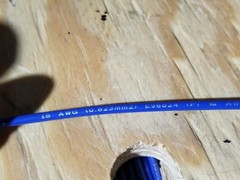 Southwire #18awg 16×30 Tinned Topcoat Copper Lead Wire UL1015/1230 Blue /100ft