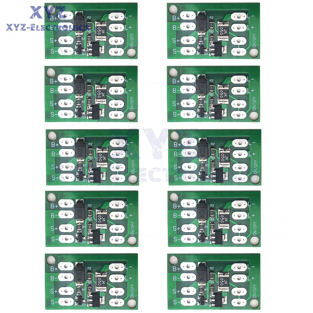10x Solar Charge Auto Light Control Circuit Switch Lithium Battery Charge Board