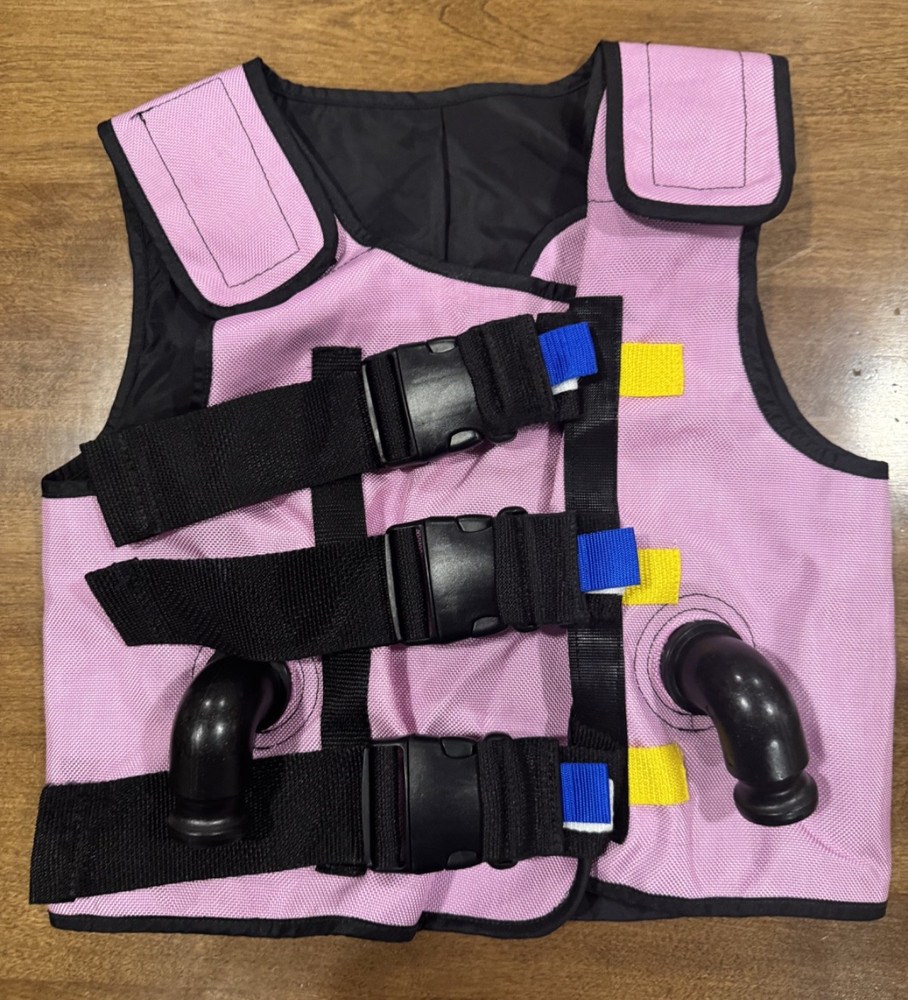 Philips InCourage HFCWO “Pink Cloud” Therapy Vest Size 36 RespirTech