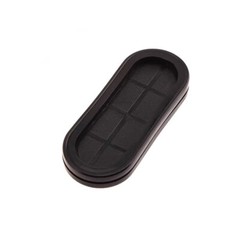 Synthetic Rubber Oval Shape Closed Grommets Double-Sided Cable Bung Various size