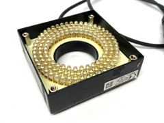 CCS Omron QSQ-070070-SW Square Ring Light, White M12 4-Pin Connection