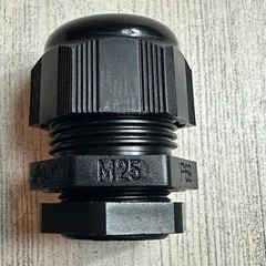 4 – 25MM M25 NYLON CABLE GLAND IP68 WATERPROOF LOCK NUT WASHER CCTV IP JUNCTION