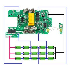 PCB Board Battery Housing Set for MAKITA 18V 9Ah Li-ion Battery Repair Accessory
