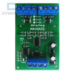 RS485 0-5A 0-30V Current Voltage Collector Voltage Signal Acquisition Module