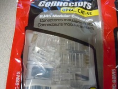 Gardner Bender GMC-88M5 Modular Plug, Cat 5. 2 bags of 8 – 16 total pieces