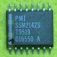 2PCS NEW SSM2142S AD 0413+ SOP-16