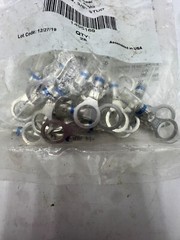 Pack of 25 – Lawson Visa Sea Wire Terminal, 1495169, 16-14 AWG, Ring, 3/8″ Stud