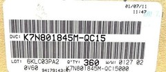 360pcs of SAMSUNG Memory K7N801845M-QC15 SRAM Chip TQFP 100-Pin NEW!