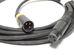 Whirlwind Male / Female XLR Microphone Cable 25Ft
