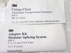 3M 5815-B-48 MODULAR SPLICING SYSTEM SPLICER NEW