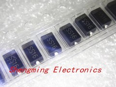 100PCS SS16 SR160 SMA 60V 1A SMD Schottky diode