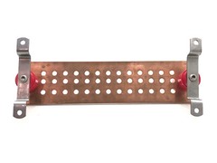 Harger GBIP14416JMGB Lightning & Grounding Bar w Insulators, Mounting Brackets