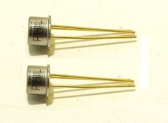 ANALOG DEVICES AD590JH; CAN-3,TWO-TERMINAL IC TEMP TRANSDUCER (LOT OF 2) **NIB**