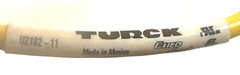 Turck U218-11 EuroFast Single End Cordset, 5 Pin Straight Female, new (VV)