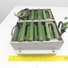 8OhmJ 16OhmJ 300V Multi Value Wire Wound Resister Bank W/ Cooling Fans