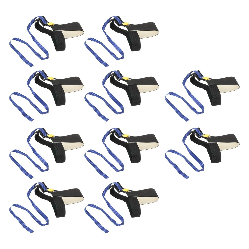 10 x ESD Anti Static Foot Heel Straps Wrist Strap Band Buckle-Type Black White