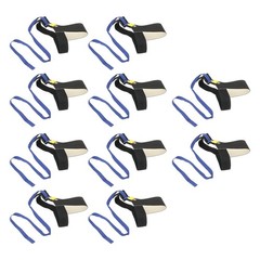 10 x ESD Anti Static Foot Heel Straps Wrist Strap Band Buckle-Type Black White