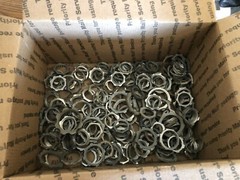14.5 Lbs Box with Miscellaneous Conduit Locknuts (Different sizes, Galv, Steel)