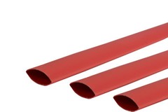 3 Lot TEMCo 1/2″ Marine Heat Shrink Tube 3:1 Adhesive Glue Lined 12″ long RED