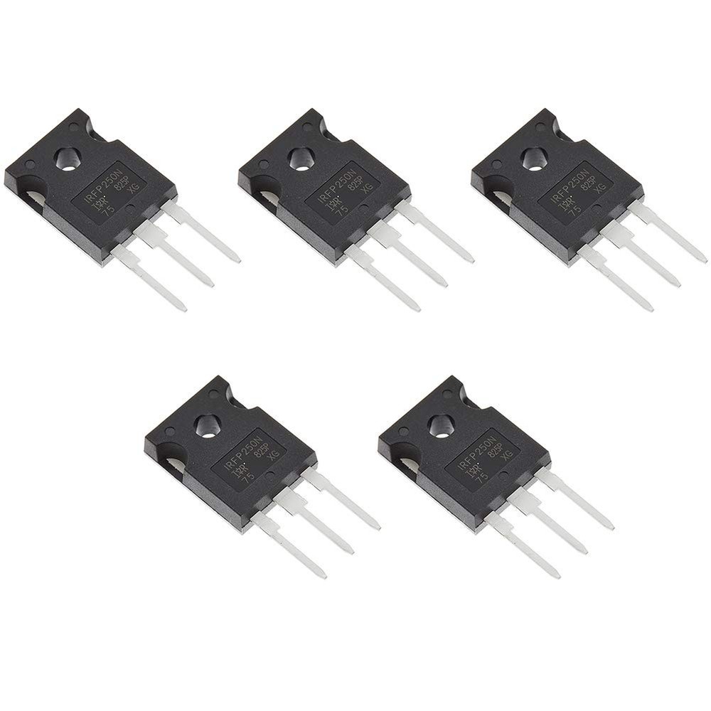 Bridgold 5pcs IRFP250N IRFP250 250 N-Channel MOSFET Transistor,30 A 5 Piece