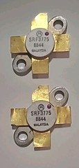 Authentic MOTOROLA SRF3775 RF POWER TRANSISTORS Matched Date Codes Rare NOS Pair