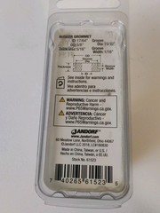 Jandorf RUBBER GROMMET 3pk OD 5/8″ ID 5/16″ Depth Cover Hole Protect Cable 61523