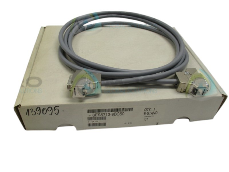SIEMENS SIMATIC 6ES5712-8BC50 CABLE CONNECTOR 2.5M NSMP