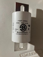 Cooper Bussmann Semiconductor Fuses (set of 3) FWP-250A New. Free Shipping.