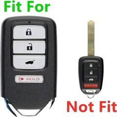 Smart Key Fob Cover Case for 2013-2021 Honda Accord Civic CR-V Pilot Odyssey Fit