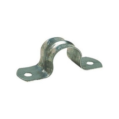 Steel City TS-902, 3/4″, Zinc Plated Steel, 2-Hole, EMT Strap , 1pc
