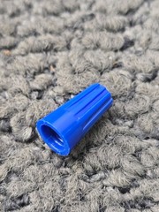 (QTY 1,000) Molex 19160-0040/TL-B Blue Twist Lock Nut Wire Connectors 22-14 AWG