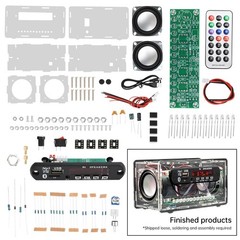 DIY Bluetooth Speaker Kit FM Radio Electronic Kit Soldering Practice Project USA