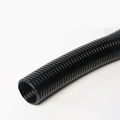Non Split Flexible Tube Cable Tidy Trunking Organiser Black Conduit Split